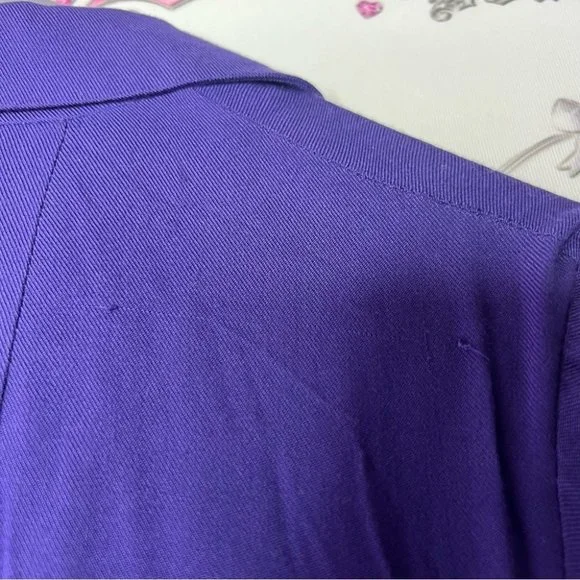 Talula Aritzia blazer purple business casual rare retro 2000s y2k. Size 2. - Picture 8 of 8